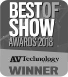 Best of Show Award by AV Technology for two Arthur Holm products: DB2Share and 4K 24" DB2