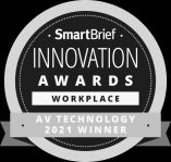 Arthur Holm Dynamic4 won a SmartBrief Innovation Award for AV Technology